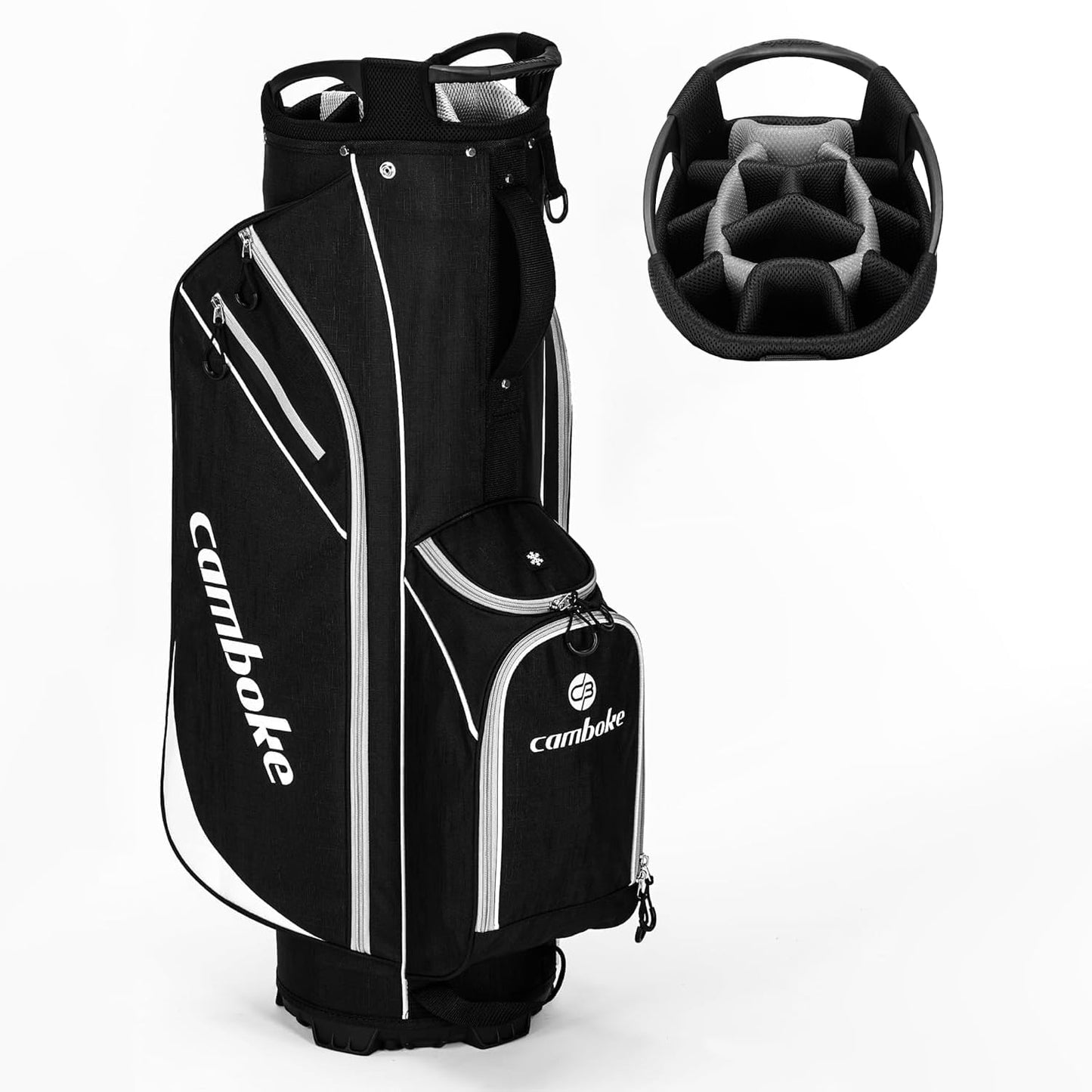 Golf Stand Bag, Golf Club Bags, 14 Way Organizer D